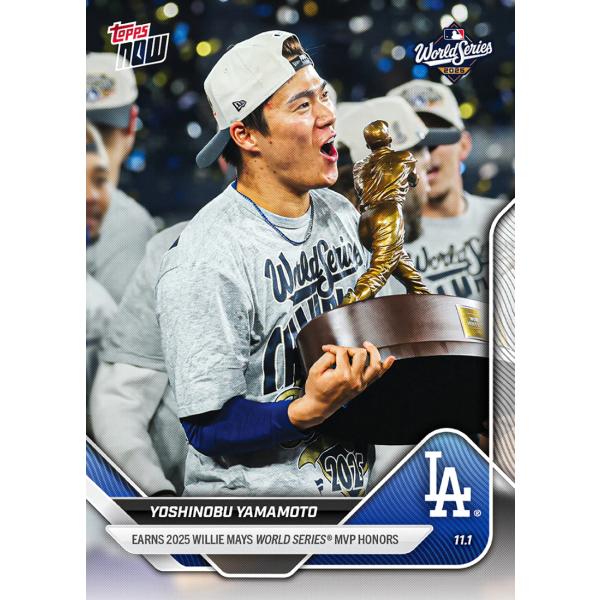 Topps 山本由伸 #0926 ワールドシリーズ3勝！ウィリー・メイズ