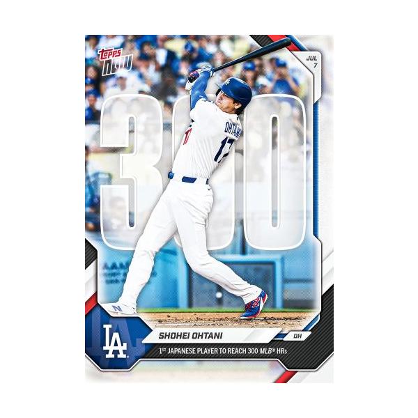 大谷翔平 #0428 日本人初の通算300号！メジャーリーグ歴代5位の最速到達 1ST JAPANESE PLAYER TO REACH 300 MLB HRS 2026 MLB Topps Now