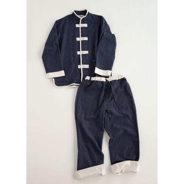 ルームウェア・パジャマ NOWHAW \"kung-fu\" pajama #denim NOWHAW - 【ラスト1点】