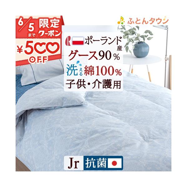 ロマンス小杉 羽毛布団 夏 ジュニア 日本製 ポーランド産 ロマンス小杉 羽毛布団 夏 ジュニア 日本製 ポーランド産