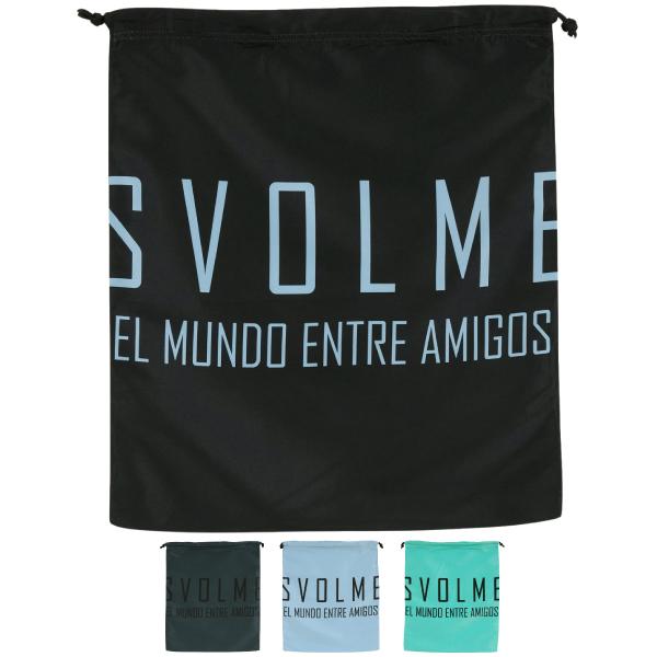 ・合宿や遠征に最適な大容量シューズ袋。シューズが２足入るサイズ感で、ユニフォームやウェア類もまとめて収納可能。SVOLMEビックロゴがアクセントになった、シンプルかつインパクトあるデザイン。消臭機能がついた縫製糸を使用し、不快なにおいも残ら...