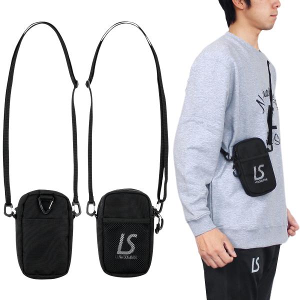 ・スマートフォンなど本当に必要なアイテムだけを持ち運べる、使い勝手の良いショルダーバッグ。・フットサル/サッカー・ショルダーバッグ/スリム/ミニ・ルースイソンブラ LUZeSOMBRA・SLIM MINI SHOULDER BAGK L12...