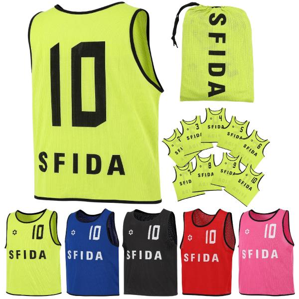 SFIDA（スフィーダ） 番号入 10枚セット ビブス SH-24G02 : SALFUKU