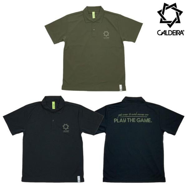 キャルデラ/CALDEIRA ポロシャツ/ACTIVE POLO SHIRT“PLAY THE GAME”（12CR407）