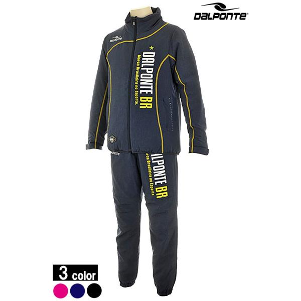 DalPonte XL ブラック DPZ0190 ウーブン上下セット DalPonte ウーブン上下セット ウーブン DalPonte XL ブラック DPZ0190 ウェア