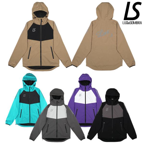 K【美品/LUZeSombra】STRETCH TAFTA JKT L ルースイソンブラ（LUZ e SOMBRA） ピステパーカー/STRETCH TAFTA MESH