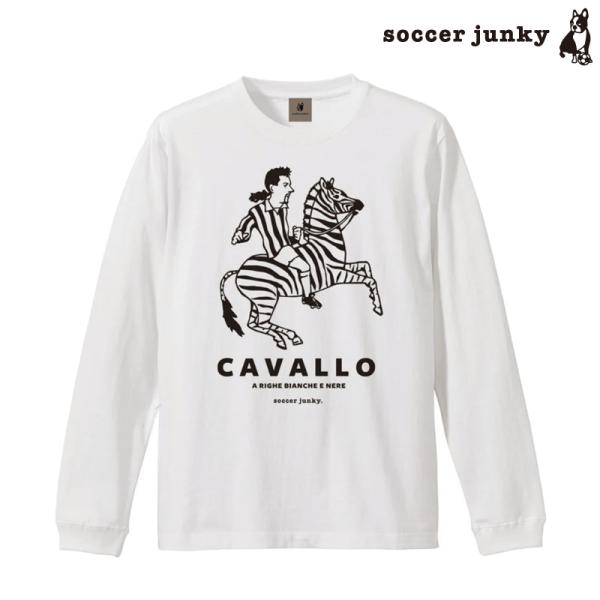 サッカージャンキー/soccer junky ロングTシャツ/CAVALLON+10 サッカージャンキー/soccer junky ロングTシャツ/CAVALLON+10