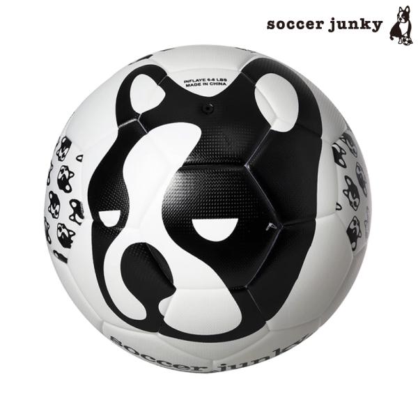 soccer junky の KAODAKEサッカーボール！サッカージャンキーのサッカーボールです。パンディアーニ君の顔がプリントされたサッカーボールです。・サッカー　4号球・サッカー　5号球