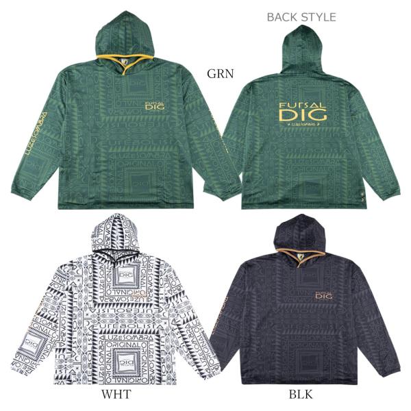 FUTSALを追求するカテゴリー。『ONE』をテーマにし、TRAIBAL柄をモチーフにしたオリジナルのグラフィックを作成。本能的に野生的な個性を放つ、唯一無二な圧倒的存在感を表現しています。裏起毛素材にオリジナルのグラフィックを昇華したアイ...