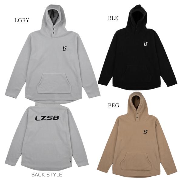 ルースイソンブラ フリースパーカー ルースイソンブラ（LUZ e SOMBRA） フリース パーカー LZSB FLEECE