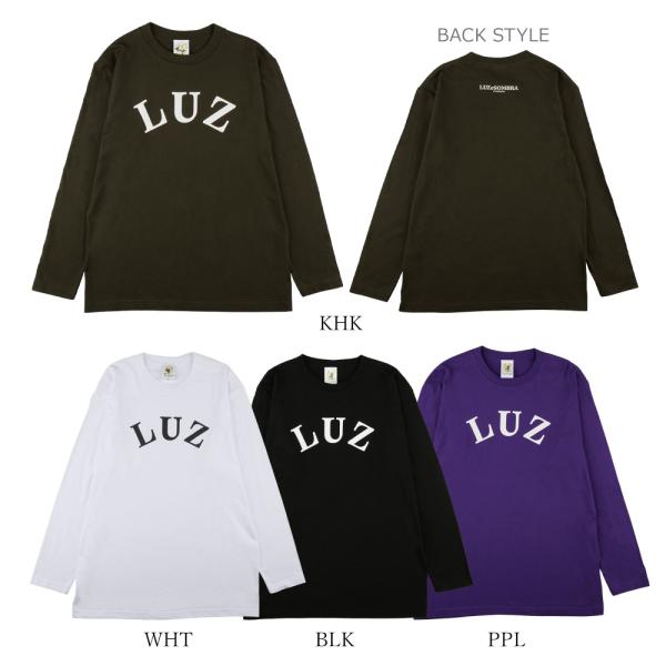 LUZeSOMBRA_ルースイソンブラ ロングTシャツ LUZ LOGO LONG T-SHIRT