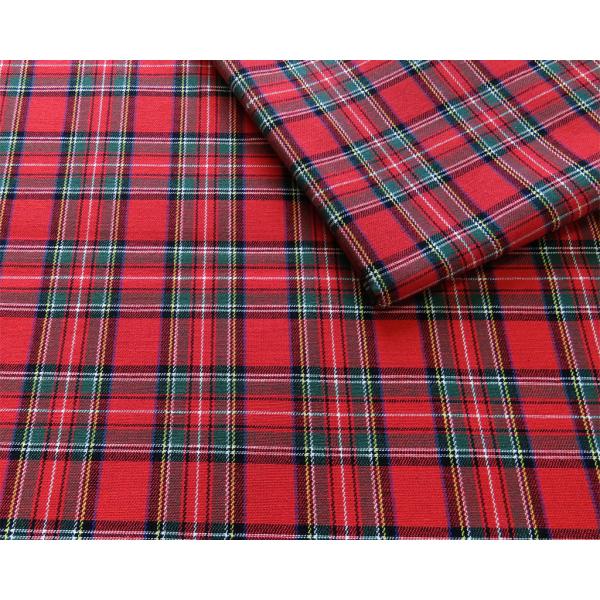 綿100％ テッキング タータンチェック 生地 日本製 先染め