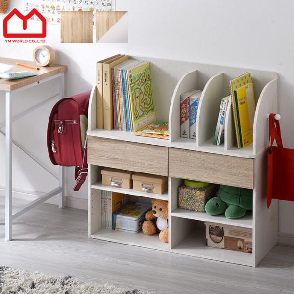 ■商品名ワイド ランドセルラック レゴロ■取扱タイプオーク、ホワイトオーク×オーク（白）■商品仕様プリント紙化粧繊維板■耐荷重各棚：（約）5kg引出し：（約）5kgフック：（約）1kg■商品サイズ外形寸法：（約）幅80cm×奥行き33cm×...