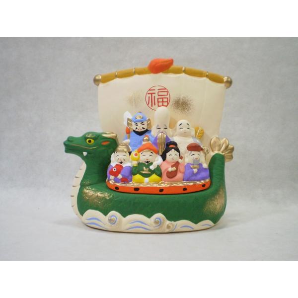 七福神の置物 宝船七福神 陶器製宝船に乗ったの七福神の置物 Buyee Buyee Japanese Proxy Service Buy From Japan Bot Online