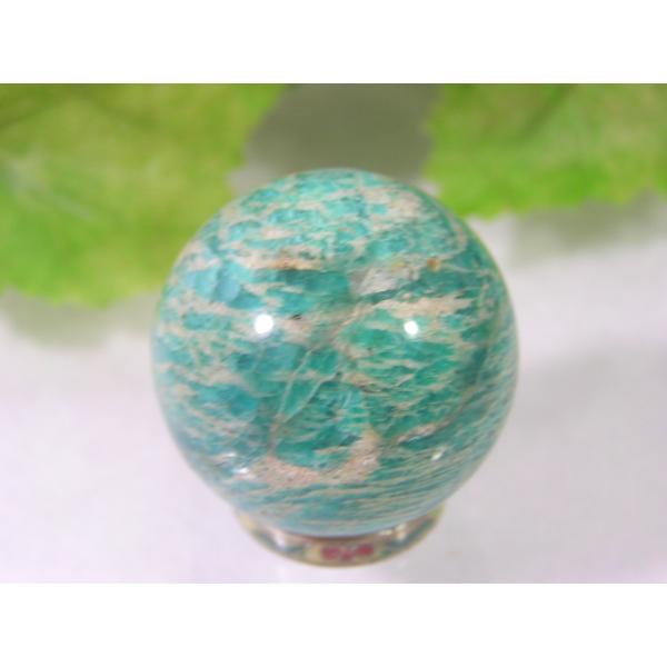 高品質　アマゾナイト　スフィア　惑星　綺麗　ハイグレード アマゾナイト スフィア・天河石 30mm丸玉・天然石 原石 パワー