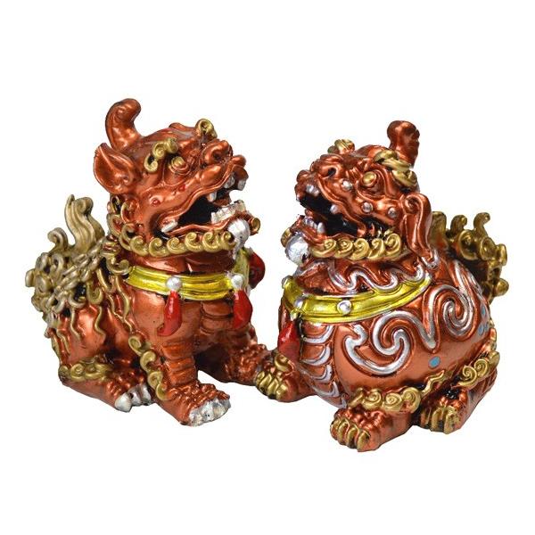 金錠3   骨董品　風水アンティーク NO-31（送料無料）☆≪古色骨董≫風水の貔貅（ヒキュウ大）◇雄