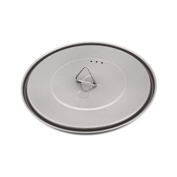TOAKS 蓋 チタン製ポットまたはカップ 80mm/95mm/115mm/130mm/145mm/170mm (95mm)