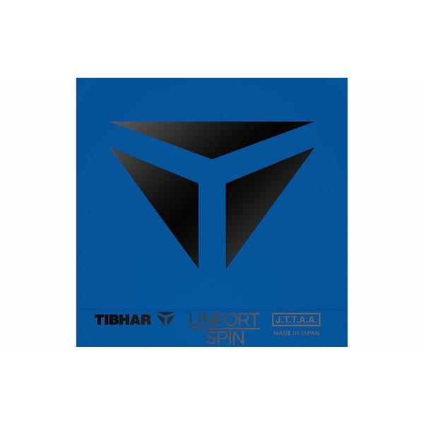 ティバー (TIBHAR) 卓球 ラバー ラージボール用 表ソフト リンフォート スピン (レッド, MAX)