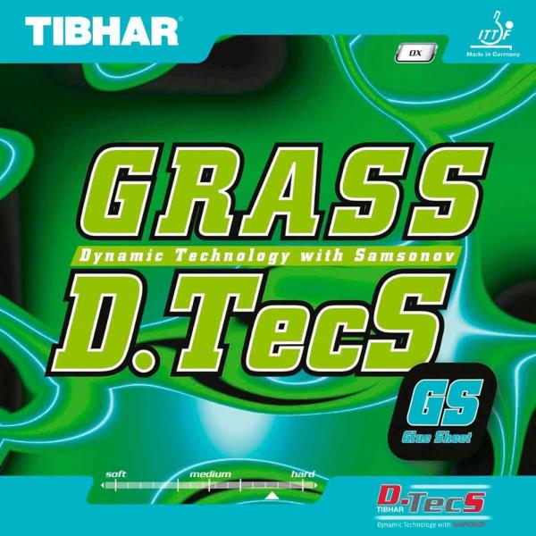 ティバー（TIBHAR） 卓球ラバー グラスD.TecS GS BT018-GS-BLK グラスD.TecS ブラック OX