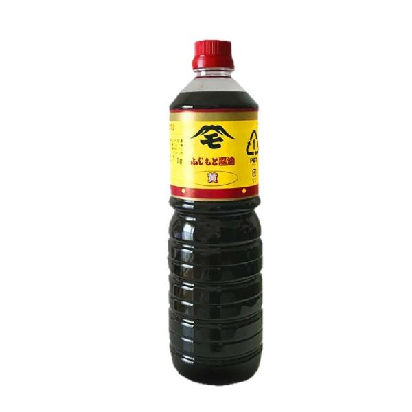 ふじもと醤油ーこいくち（黄印）1L (1)本