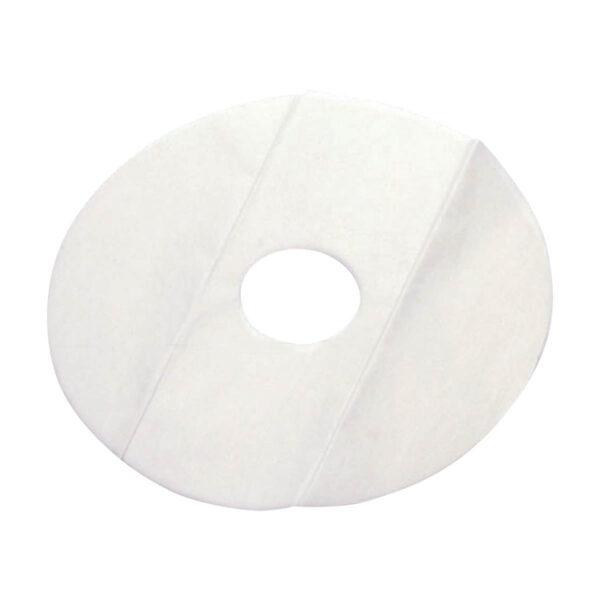 シフォンケーキを焼く前に型の底に敷く敷紙です。20枚入りです。敷紙を敷くことで型に油を塗る必要がなくなります。くっつかなくなるため取り出しが容易になります。安心の日本製です。サイズ：直径16cm