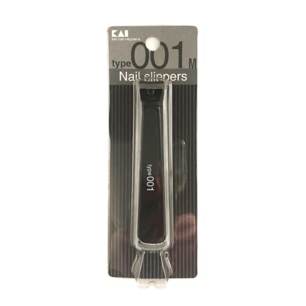 貝印の定番の日本製の爪切りです。カラーは黒（ブラック）です。切った爪が飛ばないストッパーケース付きです。ストッパーケースは半透明なので爪がどれくらい溜まったかを横から確認できます。なめらかに削れる爪ヤスリがついています。本体サイズ:15×9...