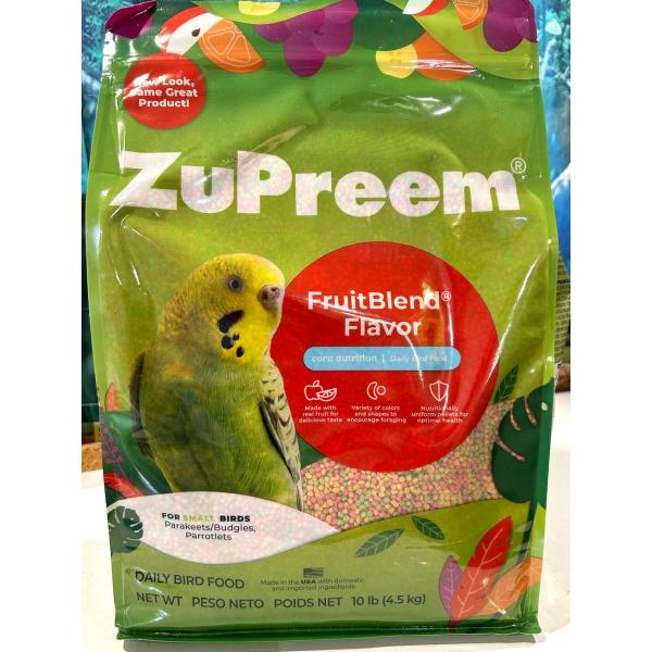 ズプリーム (ZuPreem) フルーツブレンド S セキセイ・パラキート 4.5kg