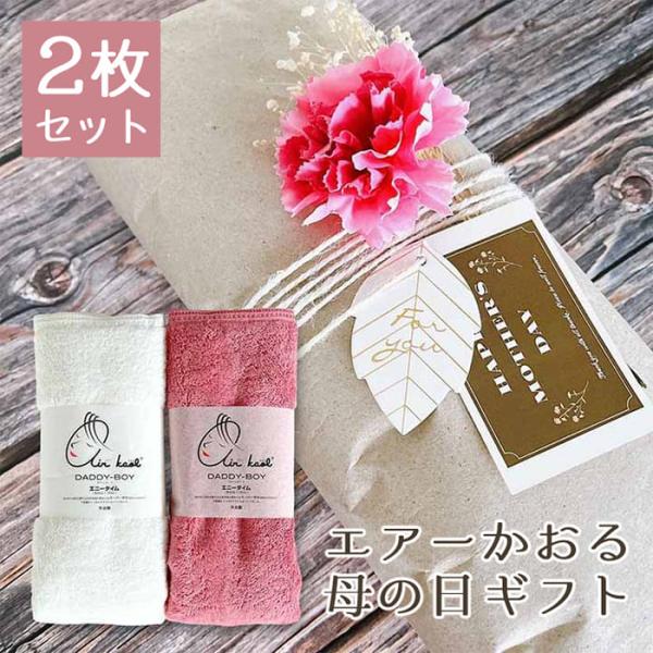 【母の日】エアーかおる エニータイム ダディーボーイ ラッピング済 2枚 セット ギフト プレゼント　-xx