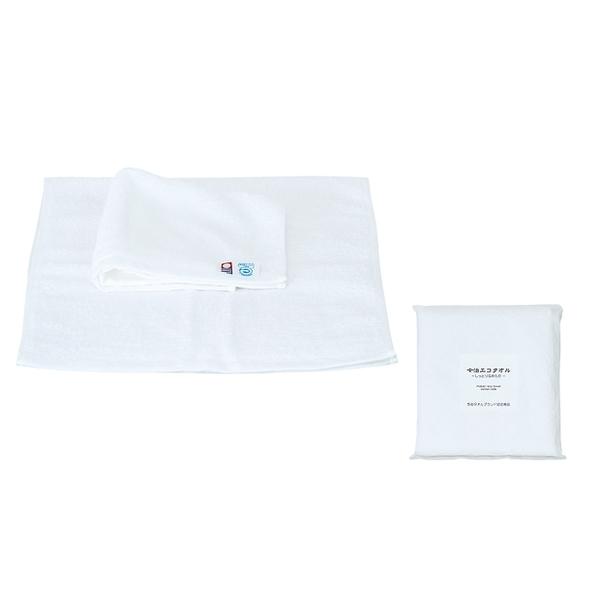 敏感肌にも安心のエコマーク認定を受けた今治ブランド無漂白タオル。プレゼントにも最適な土佐和紙を採用した高級感のあるお洒落な包装。幅：33cm　長さ：34cm