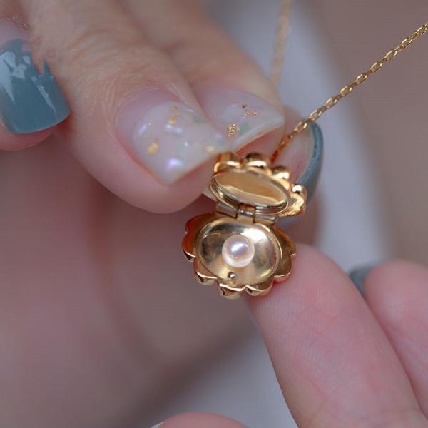 ネックレス 天然貝  ペンダント 本貝 アズキチェーン 真珠貝のネックレス 手作り工芸品 蝶 プレゼント レディース 手首飾り 白蝶貝殻 入学式 卒業式 41-50cm