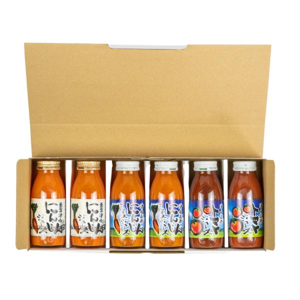 組み合わせ自由 人参ジュース トマトジュース 200ml × 6本セット プレゼント ギフト
