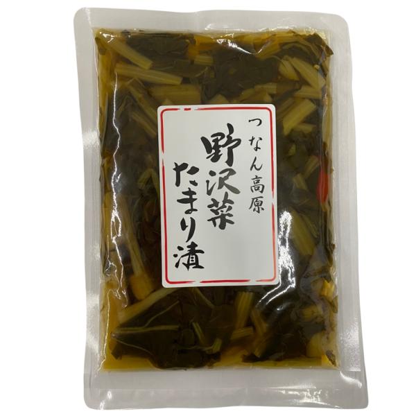国産 野沢菜 たまり漬 漬物 つなん高原