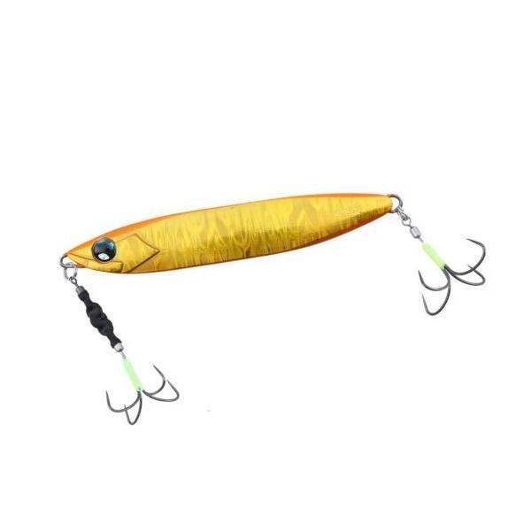 (特価) ダイワ 鏡牙ジグ ベーシック-H(フック付き) 80g #MGダブルオレキン