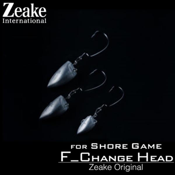 Zeake（ジーク） フックチェンジヘッド 0.6g #10 ジグヘッド : FWS