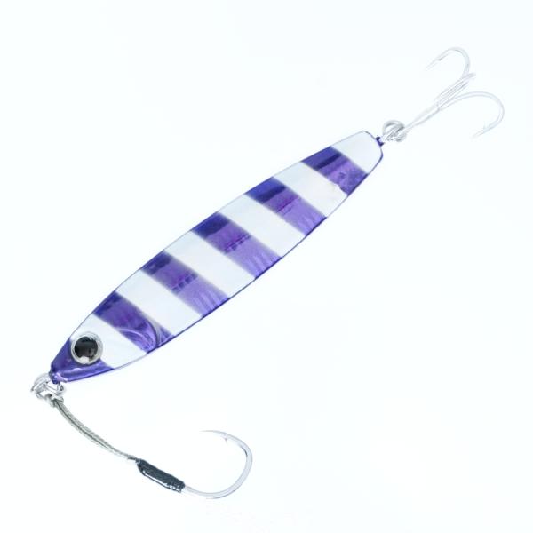 Zeake ジーク Zサーディン 20g ZS013 パープルゼブラグロー メタルジグ