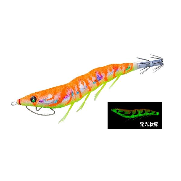 デュエル　パタパタ　3.5号　ラトル　廃盤（ケイムラレッドオレンジ） デュエル EZ-Q キャスト 喰わせラトル 3号 #KVRO ケイムラレッド