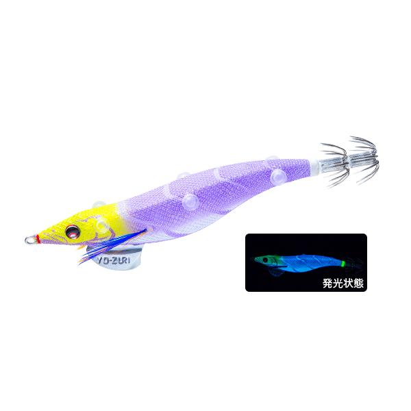 YO-ZURI ヨーヅリ スシQ 中層用 3.5号 #19.SBTP お月見パープル
