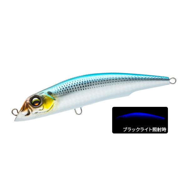 他サイト： デュエル アイルマグネット TG ダーター 125F #9.MKBK マットケイブルーコノシロの商品画像