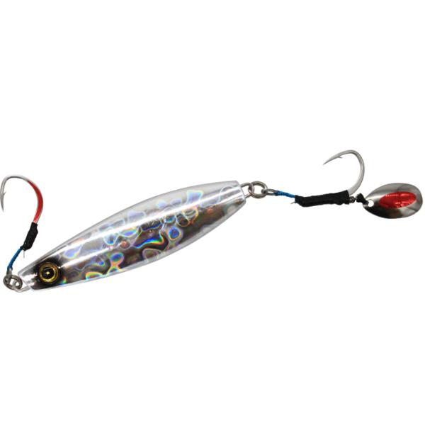 Hayabusa ハヤブサ ジャックアイ 船マキ 120g #5 フルシルバー