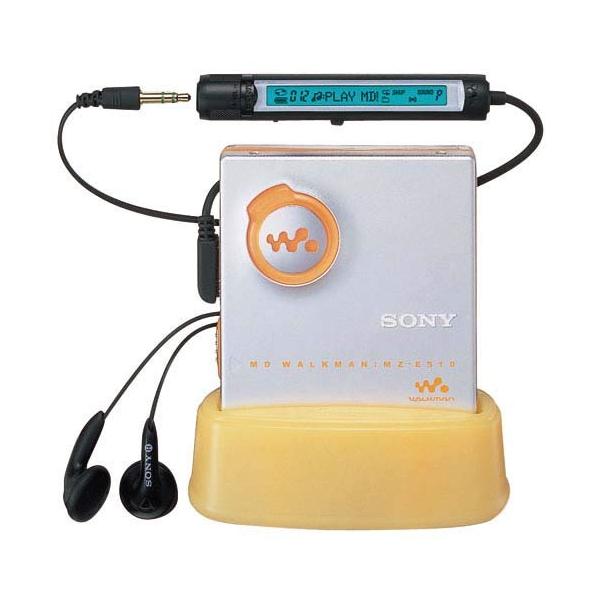 SONY MZ-E510 D MDウォークマン (オレンジ)