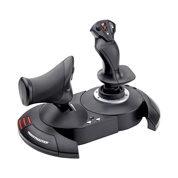 【国内正規品】Thrustmaster スラストマスター フライトスティック T Flight Hotas X PC 対応 フライトシミュレーター スロットル 発射トリガー USB