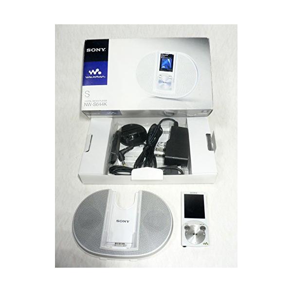 SONY ウォークマン Sシリーズ スピーカー付 [メモリータイプ] 8GB ホワイト NW-S644K/W
