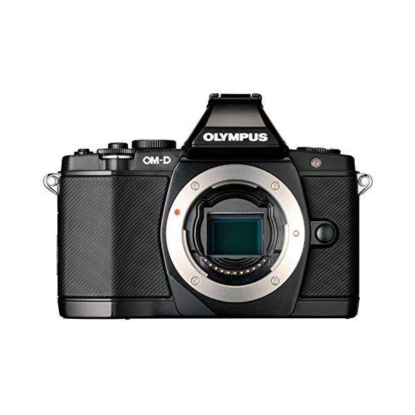OLYMPUS ミラーレス一眼 OM-D E-M5 ボディ ブラック 1605万画素 防塵