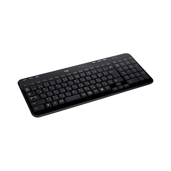 ロジクール ワイヤレスキーボード K360r キーボード ワイヤレス 無線 薄型 小型 テンキー付 Unifying 国内正規品