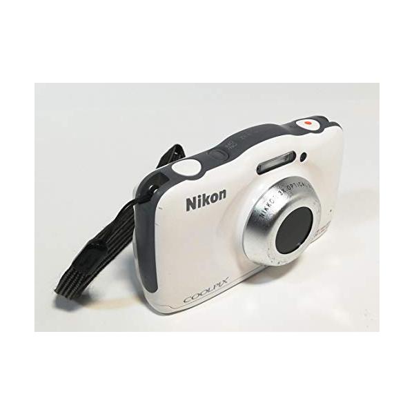 Nikon デジタルカメラ S32 防水 1300万画素 ホワイト S32WH