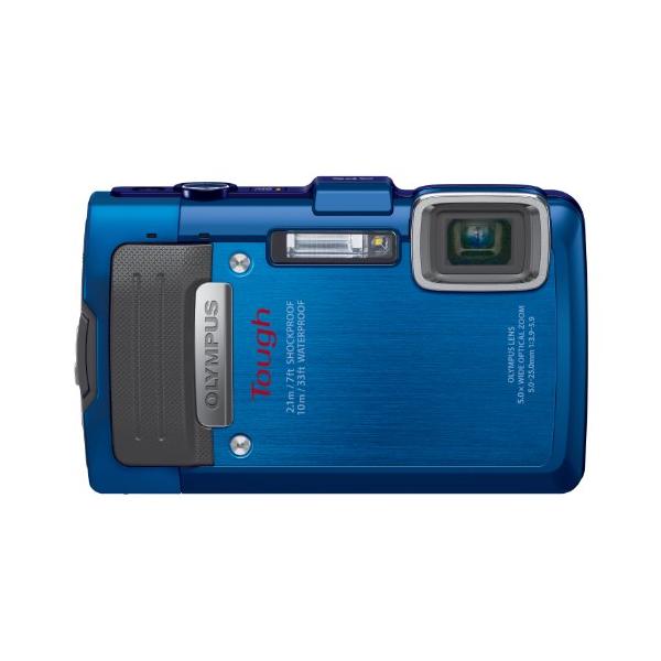 OLYMPUS デジタルカメラ STYLUS TG-835 Tough ブルー 防水性能10m GPS機能 電子コンパス TG-835 Tough BLU