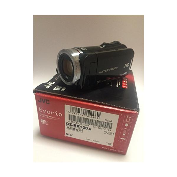 JVC KENWOOD ビデオカメラ 防水5m防塵仕様 内蔵メモリー64GB ブラック