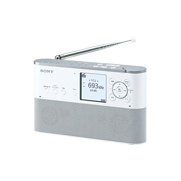 ソニー ポータブルラジオレコーダー 8GB FM/AM/ワイドFM対応 予約録音対応 語学学習機能搭載 ICZ-R250TV