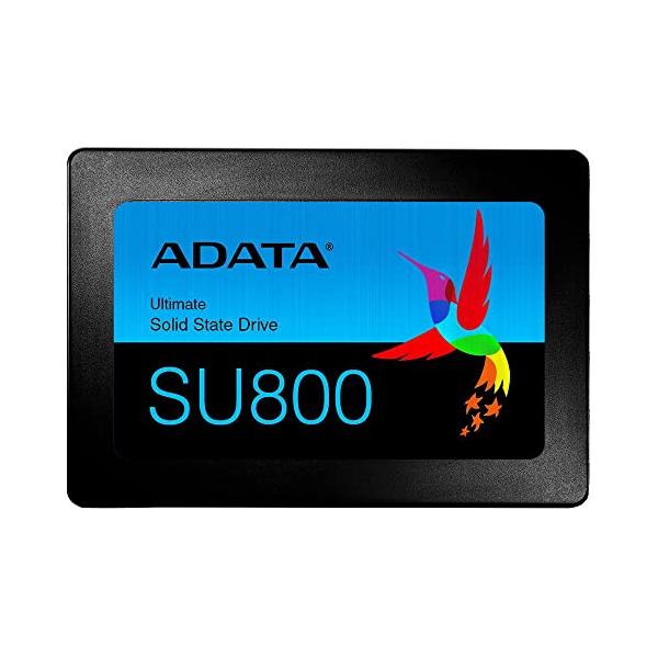 ADATA 2.5インチ 内蔵SSD SU800シリーズ 1TB 3D NAND TLC搭載 SMIコントローラー 7mm 3年保証 ASU800SS-1TT-C