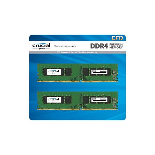 CFD販売 デスクトップPC用メモリ DDR4-2400 (PC4-19200) 8GB×2枚 (16GB